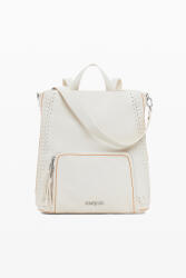 Desigual 2 in 1 nagy hátizsák válltáska hímzett törtfehér