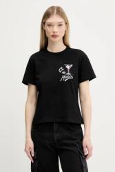 HUGO pamut póló - fekete XL - answear - 16 590 Ft