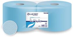 Lucart Strong Blue 2.100 ipari törlőkendő, 2 rétegű, 1000 lap, 2 tekercs/zsugor