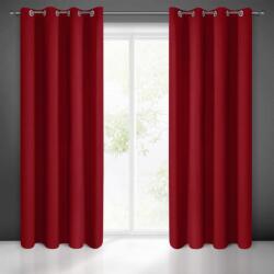 EUROFIRANY Logan sötétítő függöny Piros 135x250 cm - homeandstyle - 6 464 Ft