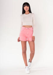Nina Carter Blugi scurti coral Nina Carter cu terminatii franjurate J231-7 M7 (J231-7CORALL-38)
