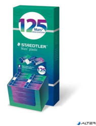 STAEDTLER Radír display, STAEDTLER "Mars® Plastic 526, 125 years", kék-zöld-lila (52650MCA4) - alter