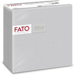 FATO Szalvéta, 1/4 hajtogatott, 40x40 cm, FATO Airlaid Shade, ezüst - officeland