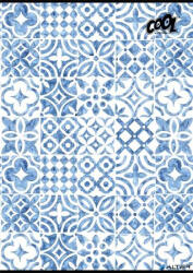 Victoria Füzet, tűzött, A4, kockás, 80 lap, COOL BY VICTORIA 'Mediterrain patterns