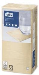 Tork Szalvéta, 1/4 hajtogatott, 2 rétegű, 23, 8x24 cm, Advanced, TORK Cocktail, homokszín - officeland