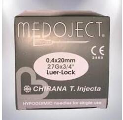  Injekciós tű 27G x 3/4, 100 db steril