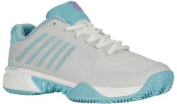 K Swiss Hypercourt Express 2 HB - brilliant white/angel blue/sheer lilac - Szürke, Fehér