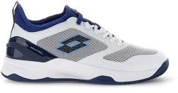 Lotto Mirage 200 Clay - all white/blue 295c/royal gem - Fehér, Kék, Lila