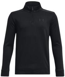 Under Armour Boys' Armour Fleece 1/4 Zip - black - Fekete