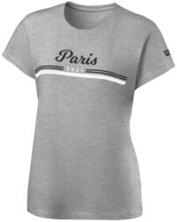 Wilson Paris Tech Tee W - Szürke