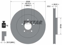 TEXTAR Disc frana TEXTAR 92349003 (92349003)