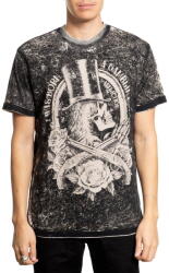 AFFLICTION tricou bărbați AFFLICTION - CATHARSIS - SAND/BLACK - A27827-SBLT