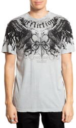 AFFLICTION tricou bărbați AFFLICTION - HOMAGE - SILVER - A27158-SVLV