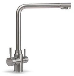  3 WAY víztisztítós csapelep, inox