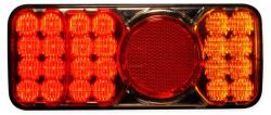 WAS Egyesített lámpa W67 B+J (318KR) LED, rendszám világítás nélkül