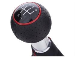 VAPOL Váltókar szoknyával Audi A3 (8L) 5 fokozat, piros (UEU360)