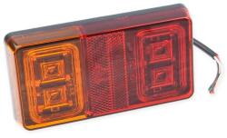 KAMAR Egyesített lámpa LED, rendszám világítás nélkül, 150x80 mm, 12/24 V (UEUL2295)