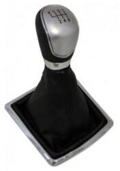 VAPOL Váltókar szoknyával Ford Focus (MK2), Fiesta 5 + 6 fokozat, ezüst (UEU788S)