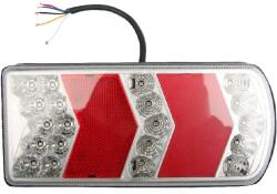 MULTIPA Egyesített lámpa TRS006 bal, LED, rendszám világítással, 12/24 V MULTIPA