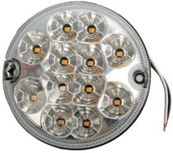 MULTIPA Tolatólámpa, kerek, 95 mm, 12 x LED, 12/24 V, MULTIPA