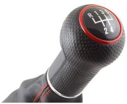 VAPOL Váltókar szoknyával VW Golf IV, Bora, 5 fokozat, piros (fej 12 mm)