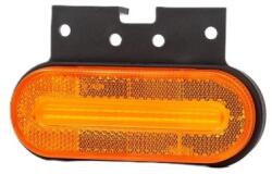 FRISTOM Helyzetjelző FT-070 ZK, narancs, tartóval, FRISTOM (2FFT070ZK)