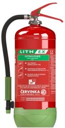 CERVINKA Tűzoltó készülék 6 l Lith EX Aerosol, CZ gyártmány