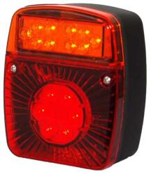 WAS Egyesített lámpa W18UD (475) LED, rendszám világítással (5W475)