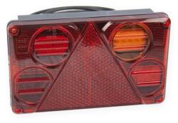 WAS Egyesített lámpa W70DP (396) LED ködlámpával és rendszám világítással, WAS (5W396)