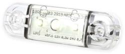 WAS Helyzetjelző W97.1 (710) első fehér, LED, WAS (5W710)