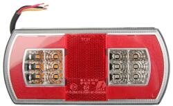 MULTIPA Egyesített lámpa TRS030 bal, LED, rendszám világítással, 12 V MULTIPA