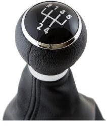 VAPOL Váltókar szoknyával VW Touran, Caddy, 5 fokozat, fekete (fej 12 mm)