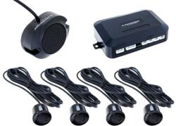 CARMOTION Akusztikus parkolóasszisztens 4 fekete érzékelő, Carmotion (CAR58486)