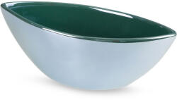  Bento1 02 csónak alakú kerámia tál Türkiz 25x10x10 cm (388828)