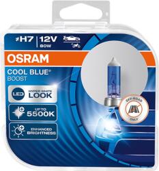 OSRAM H7 halogén izzó 12V 80W PX26d Cool Blue Boost 5500K / 2 db ÚJ MODELL (O-62210CBB)
