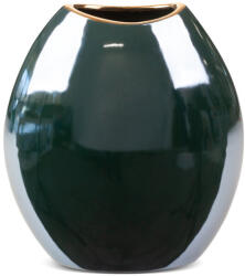  Amora2 kerámia váza Zöld 18x9x20 cm (403001)
