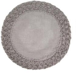 Boho11 alátét díszes szegéllyel Szürke 38 cm (409916)
