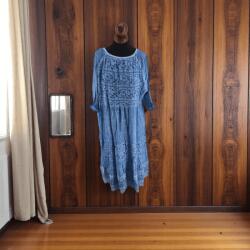 Ie traditionala Rochie din bumbac cu broderie traditionala