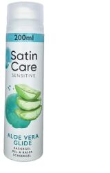 Gillette satin care sensitive gel de ras women cu aloe vera glide 200ml