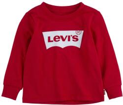Levi's gyerek hosszúujjú piros, nyomott mintás - piros 62