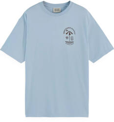 Scotch & Soda T-Shirt Regular Fit Front And Back Artwork 180049 SC420 sky blue
