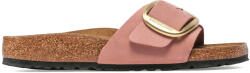 Birkenstock Sandale Leather Madrid Big Buckle Lenb Narrow 1024039 old rose