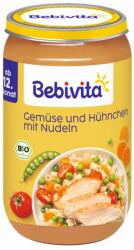 Bebevita Био пюре Bebivita - Зеленчуци, спагети и пилешко месо, 250 g (16207)