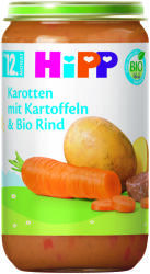 Hipp Био ястие Hipp - Зеленчуци микс с говеждо месо, 250 g (6850)