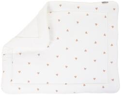 Childhome Salteluta de joaca Childhome 75x95 cm Jerse Muselina, Inimioare (CH-CCPMJOH) - kidscare Saltea bebelusi