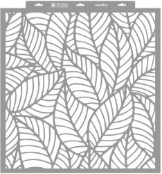 MyWall Tóth Margit Calathea stencil - 3D - 59x63 cm extra