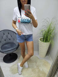 Norafashion Csinos Sweet Summer mintás póló (648460)