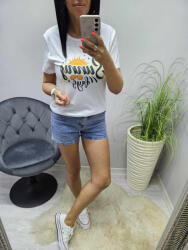 Norafashion Csinos Sunny mintás póló (725334)