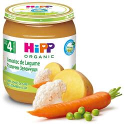 Hipp Био зеленчуково пюре Hipp - Различни зеленчуци, 125 g (4013) - kindermarket