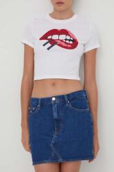Tommy Jeans farmer szoknya mini, ceruza fazonú - kék 30 - answear - 33 990 Ft